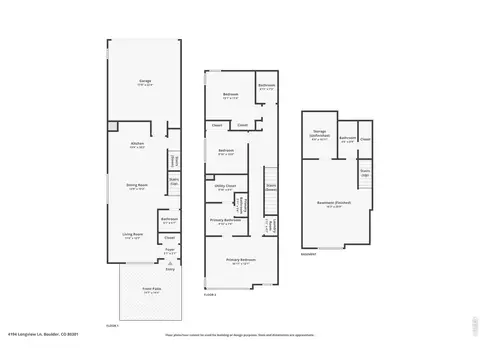 Floorplan - 4194 Longview Ln, Boulder, CO 80301 photo 4 of 4