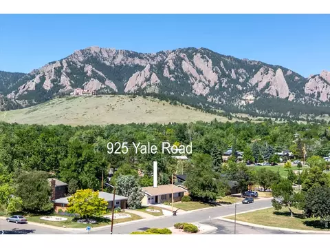 View/Area - 925 Yale Rd, Boulder, CO 80305 photo 1 of 3