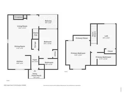 Floorplan - 3296 Cripple Creek Trl, Boulder, CO 80305 photo 1 of 1