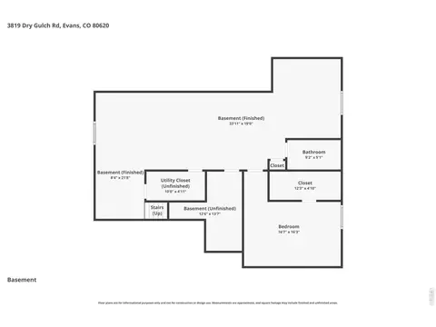 Floorplan - 3819 Dry Gulch Rd, Evans, CO 80620 photo 1 of 2