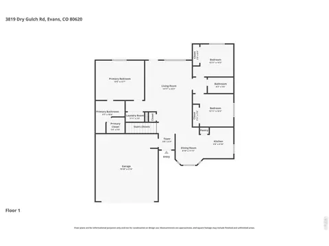 Floorplan - 3819 Dry Gulch Rd, Evans, CO 80620 photo 2 of 2