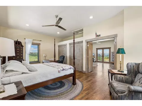 Bedroom - 1091 Shadow Ridge Rd, Laporte, CO 80535 photo 4 of 5