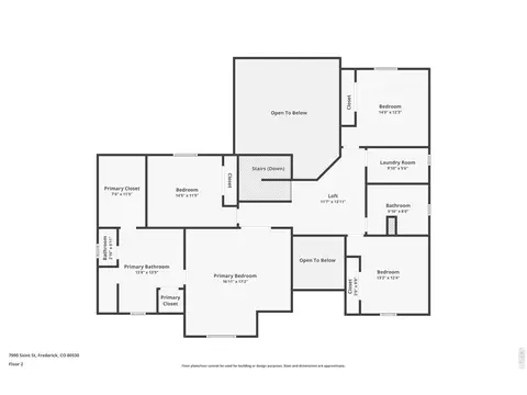 Floorplan - 7990 Saint St, Frederick, CO 80530 photo 1 of 4
