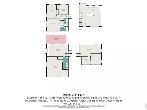 Floorplan - 7602 E Nassau Ave, Denver, CO 80237 photo 1 of 1