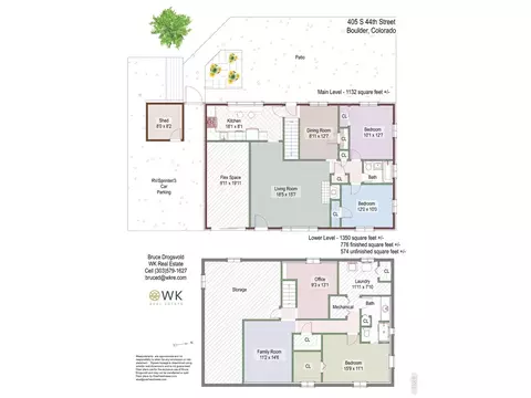 Floorplan - 405 S 44th St, Boulder, CO 80305 photo 1 of 1