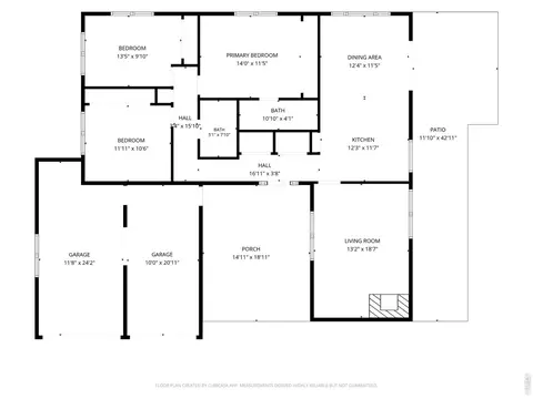 Floorplan - 1254 Lee Hill Dr, Boulder, CO 80302 photo 1 of 1