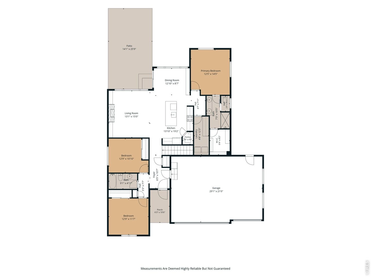 Floorplan - 438 Ptarmigan St, Severance, CO 80550 photo 1 of 2