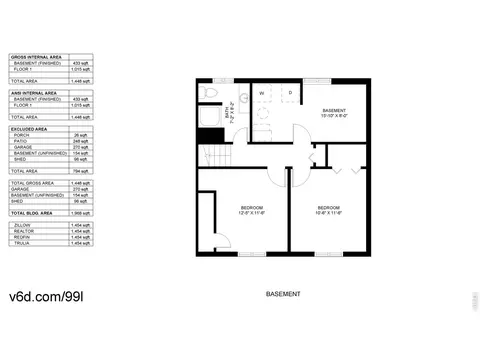 Floorplan - 915 Yale Rd, Boulder, CO 80305 photo 2 of 2