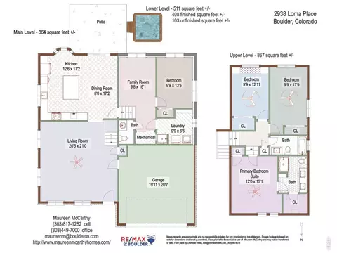 Floorplan - 2938 Loma Pl, Boulder, CO 80301 photo 1 of 1