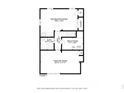 Floorplan - 182 Ridge Rd, Boulder, CO 80303 photo 1 of 2