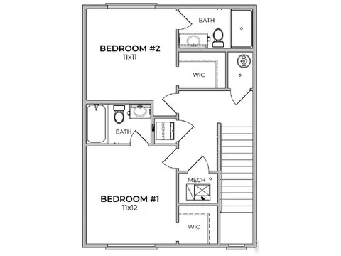 Floorplan - 604 Cheyenne Trl #A2, Ault, CO 80610 photo 1 of 1