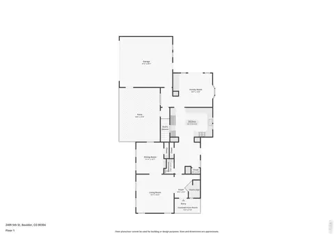 Floorplan - 2409 5th St, Boulder, CO 80304 photo 1 of 4