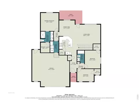 Floorplan - 667 Overland Trl, Ault, CO 80610 photo 2 of 2