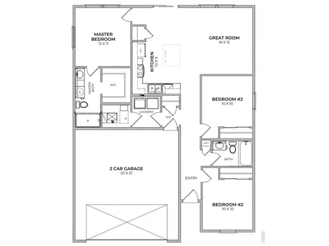 Floorplan - 433 Gila Trl, Ault, CO 80610 photo 1 of 1