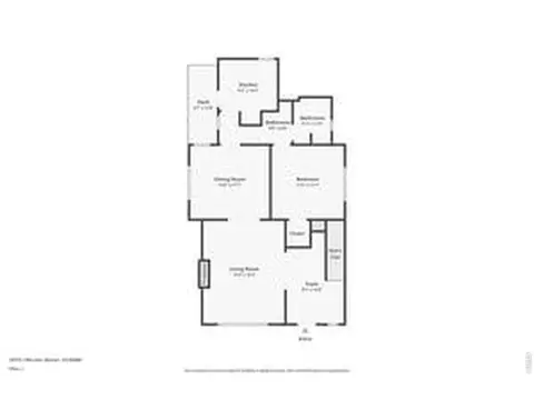 Floorplan - 3319 E 14th Ave, Denver, CO 80206 photo 1 of 4