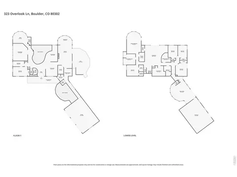 Floorplan - 323 Overlook Ln, Boulder, CO 80302 photo 1 of 1