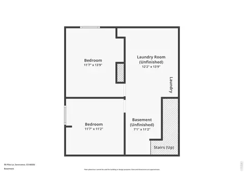 Floorplan - 99 Pike Ln, Severance, CO 80550 photo 3 of 4