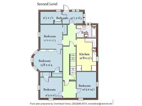 Floorplan - 1012 14th St, Boulder, CO 80302 photo 1 of 4