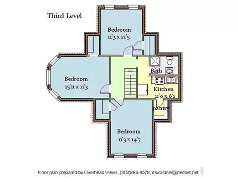 Floorplan - 1012 14th St, Boulder, CO 80302 photo 2 of 4