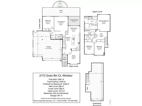 Floorplan - 2172 Grain Bin Ct, Windsor, CO 80550 photo 1 of 1