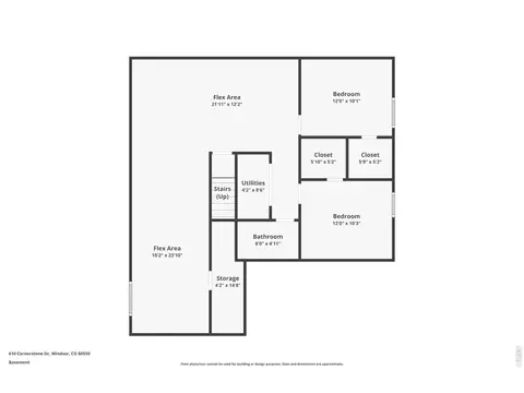 Floorplan - 610 Cornerstone Dr, Windsor, CO 80550 photo 2 of 3