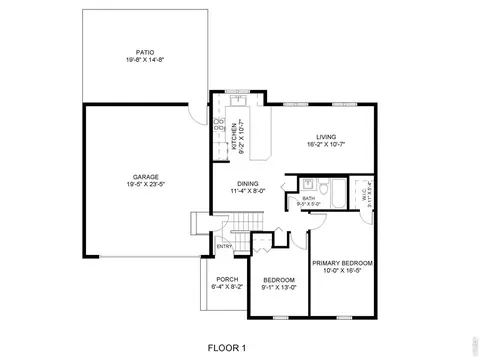Floorplan - 113 Madison Dr, Bennett, CO 80102 photo 1 of 2