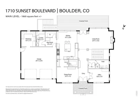 Floorplan - 1710 Sunset Blvd, Boulder, CO 80304 photo 1 of 3