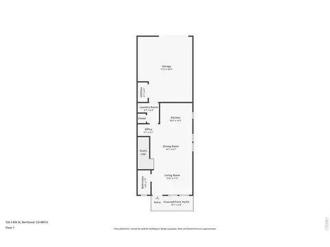 Floorplan - 135 S 8th St, Berthoud, CO 80513 photo 1 of 3
