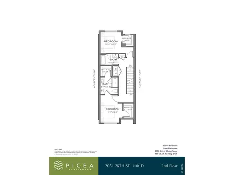 Floorplan - 2051 26th St #D, Boulder, CO 80302 photo 2 of 3