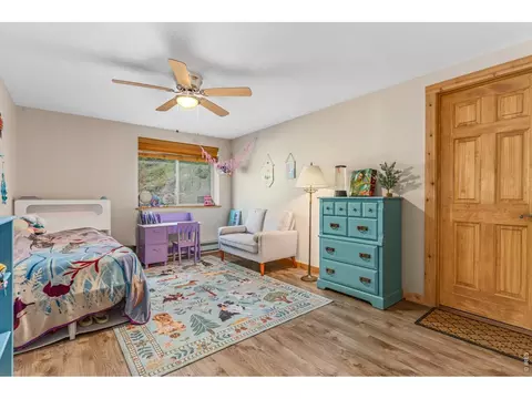 Bedroom - 459 Streamside Dr, Glen Haven, CO 80532 photo 5 of 6
