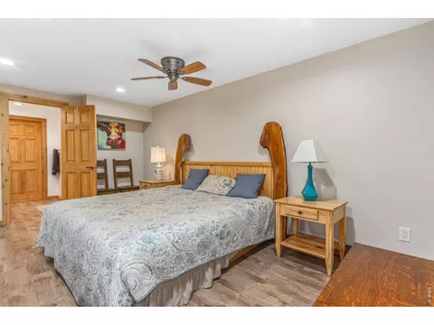 Bedroom - 459 Streamside Dr, Glen Haven, CO 80532 photo 6 of 6