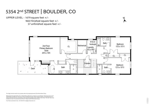 Floorplan - 5354 2nd St, Boulder, CO 80304 photo 2 of 3