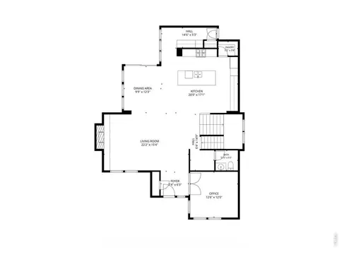 Floorplan - 7945 E Prairie Meadow Dr, Denver, CO 80238 photo 2 of 4