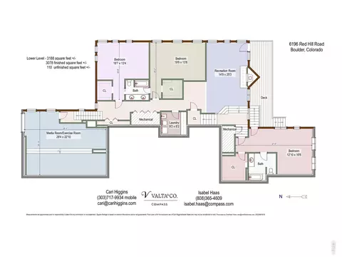 Floorplan - 6196 Red Hill Rd, Boulder, CO 80302 photo 2 of 2