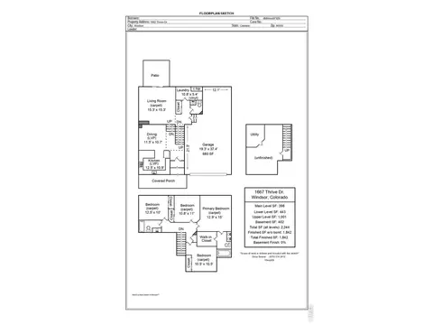 Floorplan - 1662 Thrive Dr, Windsor, CO 80550 photo 1 of 1