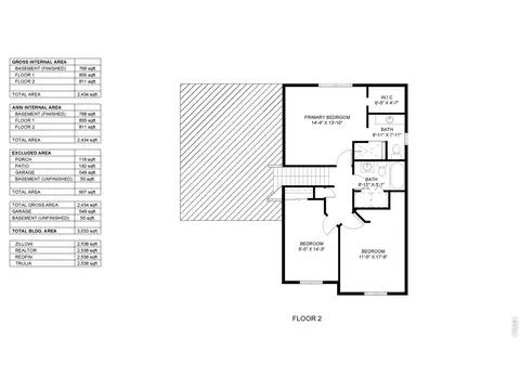 Floorplan - 503 Broadview Dr, Severance, CO 80550 photo 2 of 3