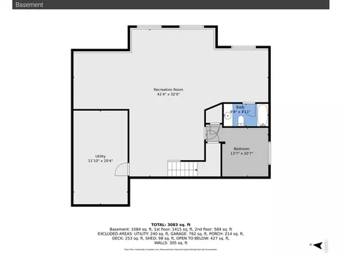 Floorplan - 256 Choctaw Rd, Lyons, CO 80540 photo 3 of 4