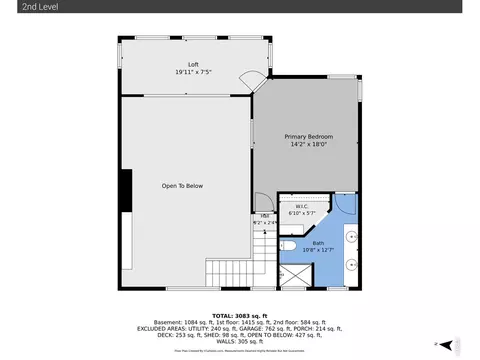 Floorplan - 256 Choctaw Rd, Lyons, CO 80540 photo 2 of 4
