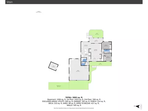 Floorplan - 256 Choctaw Rd, Lyons, CO 80540 photo 1 of 4