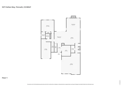 Floorplan - 5371 Kellan Way, Timnath, CO 80547 photo 1 of 3