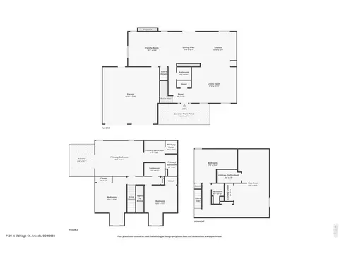 Floorplan - 7120 Eldridge Ct, Arvada, CO 80004 photo 4 of 4