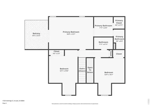 Floorplan - 7120 Eldridge Ct, Arvada, CO 80004 photo 2 of 4