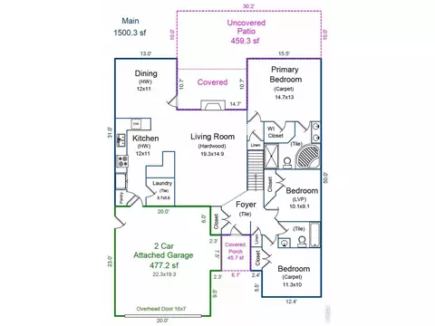 Floorplan - 6216 W 14th St Rd, Greeley, CO 80634 photo 1 of 2