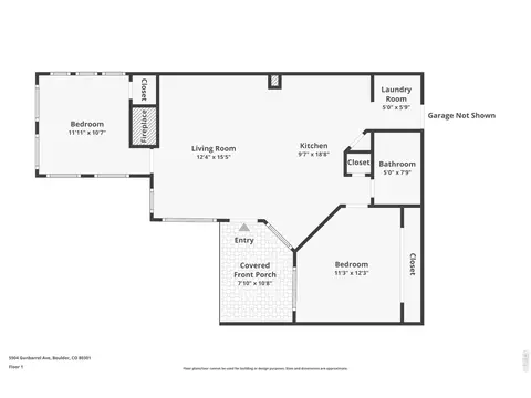 Floorplan - 5904 Gunbarrel Ave #A, Boulder, CO 80301 photo 1 of 1