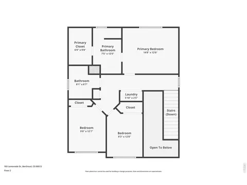 Floorplan - 103 Lemonade Dr, Berthoud, CO 80513 photo 2 of 3