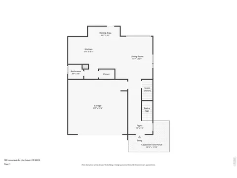 Floorplan - 103 Lemonade Dr, Berthoud, CO 80513 photo 3 of 3