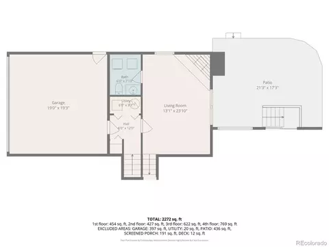 Floorplan - 20460 E 45th Ave, Denver, CO 80249 photo 3 of 4