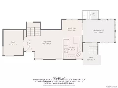 Floorplan - 20460 E 45th Ave, Denver, CO 80249 photo 1 of 4