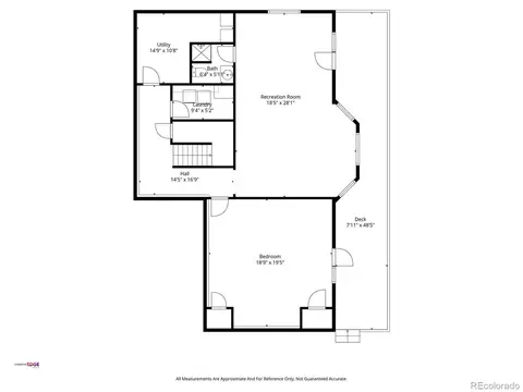 Floorplan - 8722 S Ault Ln, Morrison, CO 80465 photo 2 of 4