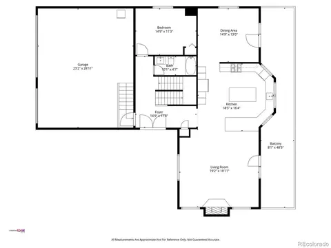 Floorplan - 8722 S Ault Ln, Morrison, CO 80465 photo 1 of 4